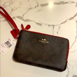 NWT Coach Wristlet